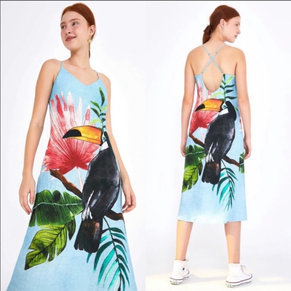 FARM Rio Toucan Dress
